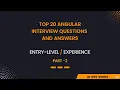 Top 20 Angular Interview Questions and Answers Top Angular Questions Part-2 uidevguide