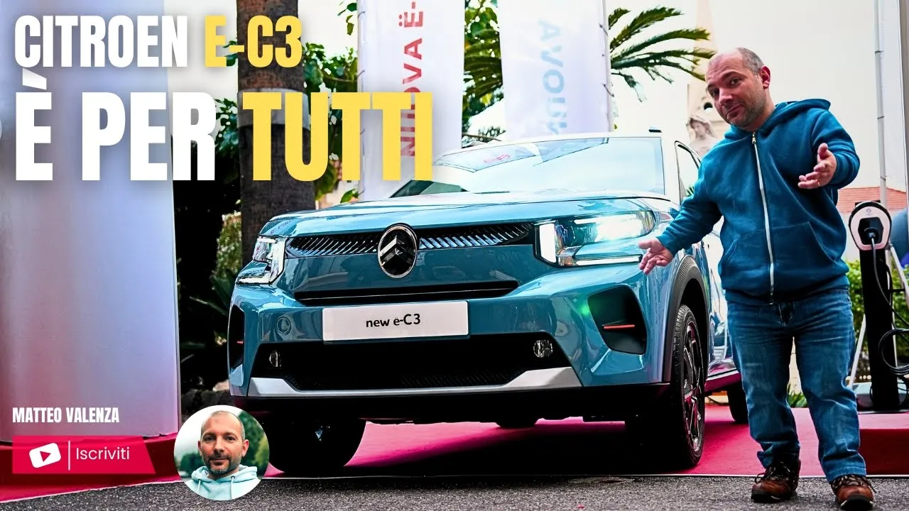Citroen e-c3 L'AUTO ELETTRICA PER TUTTI a 49€ al mese