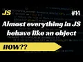Amost everything in in javascript behave like an object in Hindi Tutorial