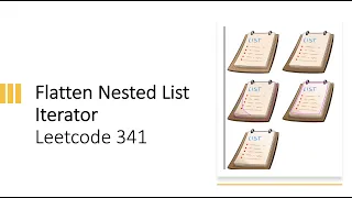 Flattened Nested List Leetcode 341