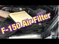 Ford F-150 Air Filter Change 2015-2020