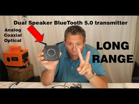 Download MP3 Bluetooth 5.0 Transmitter review | 2 Devices at once | JoeteckTips