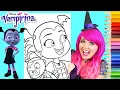 How To Color Vampirina Pencils