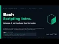 Bash Scripting for Beginners - Lesson 10 Variables if for Functions