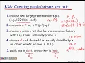 RSA Algorithm and public key encryption rivest shamir adleman algorithm