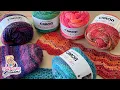 New Caron Macchiato Cakes Yarn Swatches Five Amazing Colors