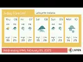 Weather in Lafayette Indiana - Wednesday Feb 05 2025