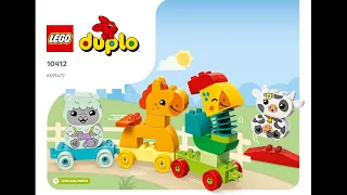 LEGO Instructions | Duplo | 10412 | Animal Train | Farm