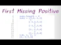 Leetcode Question 41 First Missing Positive in Javascript