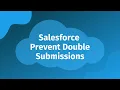 Salesforce Visualforce Tutorial Prevent Form Submissions