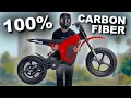 My New E-Bike is 100 Carbon Fiber