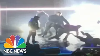 Fight Breaks Out Onstage At Pusha T Concert In Rival Drake s Hometown NBC News