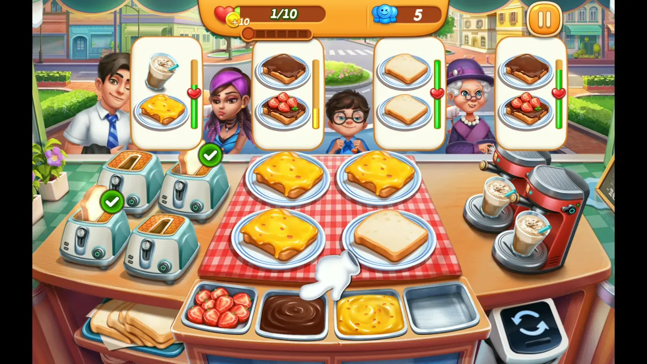 Diner Dash Adventures | เกมมือถือเสิร์ฟอาหารดูแลกิจการร้านอาหารใหม่ล่าสุดกัน !