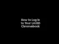 How to Log In to an LAUSD Issued Chromebook