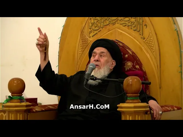 ⁣معجزة لامير المؤمنين (ع) آية الله السيد إمام الجزائري