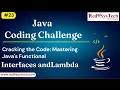 Java Functional Interface Interview Questions Hands-On Lambda Examples Java 8 Red9SysTech