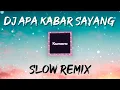 Download Lagu DJ TIKTOK SLOW REMIX TERBARU 2022 || DJ APA KABAR SAYANG ARMADA