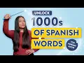 Unlock 1000s of Spanish Words You Already Know with Cognates