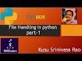 File handling in python part-1