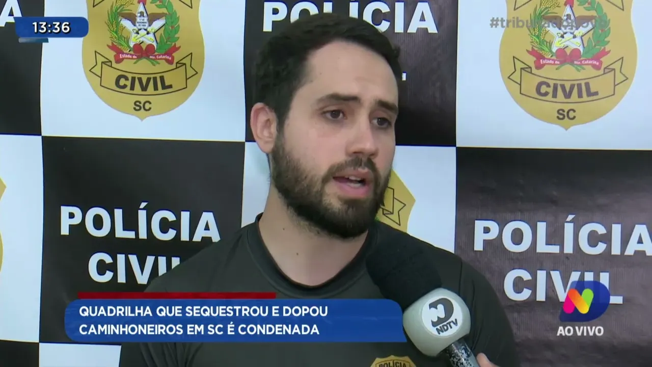 Quadrilha que sequestrou e dopou caminhoneiros em SC é condenada