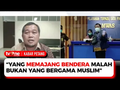 Heboh! Bendera Mirip HTI Ada di Gedung KPK Lantai 10