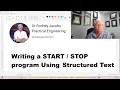 START STOP Using Structured Text