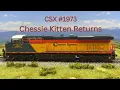BKMR CSX Chessie Heritage GE ES44AC - Walthers Mainline HO Unboxing Sound Review