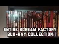 Entire Scream Factory Horror Blu-ray Collection with Slipcovers