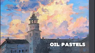 Summer Evening Breeze Pastel 