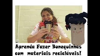 Casa Viva ConVida - Aprenda fazer Bonequinhas com Rolinhos de Papel Higiênico