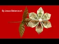 Beautiful 3 Dollar Flower Origami Tutorial