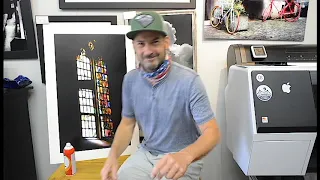 How I custom Frame a 24 x 36 Fine Art Photograph