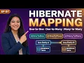 Hibernate Mapping Explained in One One-to-One One-to-Many Many-to-Many with Example