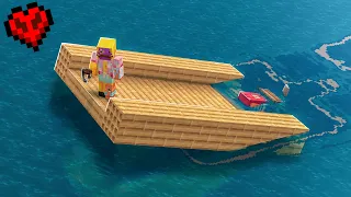 Sonsuz Okyanusta 100 Gün Hayatta Kalabilir Miyim? Minecraft Hardcore