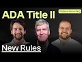 ADA Title II Explained What Public Entities Must Do Before the 2026 Deadline