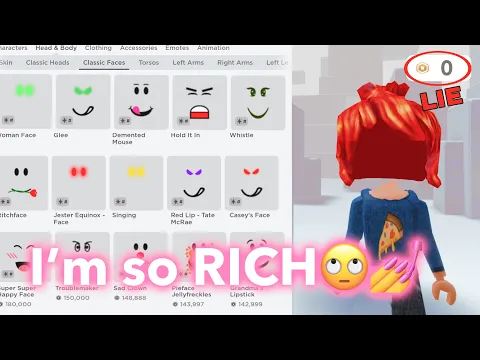 Trying to be ✨RICH✨ in Roblox be like-??