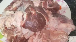 حصري ازاي تعرف تشتري لحمه الرأس واللسان وطريقة عملهم في الطاجن دندنها