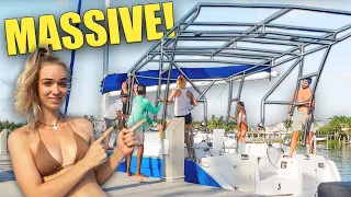 PUSHING BOUNDARIES! Massive Hard Top Frame Install on a SAIL BOAT! | ep.28