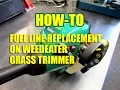 Weedeater Fuel Line Replacement