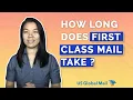 How Long Does First Class Mail Take