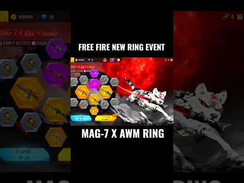 FREE FIRE NEW MAG-7 X AWM RING EVENT EARLY ACCESS π€―π₯