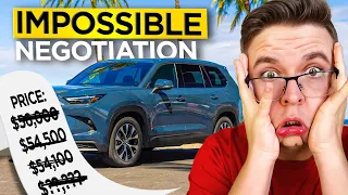 5k MARK UP DEALERSHIP MADE this Negotiation IMPOSSIBLE