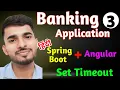 Banking application using Spring Boot Angular Full Stack Project 3