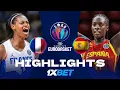 France 🇫🇷 v Spain 🇪🇸 | Semi-Finals | 1XBET Highlights | FIBA EuroBasket Women 2025