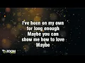 Tebey - Blinding Lights (Country Version) - Karaoke Version from Zoom - Originally by The Weeknd