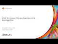 How to Increase the Java Heap Space of the Developer Tool