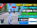 Free Fire Auto Headshot Config File🎯🌠 Macro Aimbot + No Recoil Regedit ‼️ Antiban VIP Script 👽
