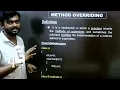 Method Overriding in Tamil Object Oriented Programming Language in Tamil Java in Tamil Unit 2