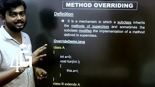 Method Overriding in Tamil Object Oriented Programming Language in Tamil Java in Tamil Unit 2