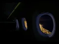 Download Lagu 2024 DARK Screen Takeoff \u0026 Landing Airplane Ambience for Sleeping | Flight Attendants | Call Dings